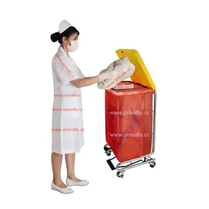 의학 수집을 위한 수용성 세탁물 부대, 증명되는 ISO9001-2015