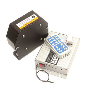 AS-9005 12V Car <b>Alarm</b> Horn High Power Speaker 200W Tweeter <b>Wireless</b> Remote Control Ultra Thin Horn Set - Product Image 2