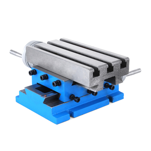 Mesa <span class=keywords><strong>de</strong></span> Soporte <span class=keywords><strong>de</strong></span> <span class=keywords><strong>Trabajo</strong></span> <span class=keywords><strong>de</strong></span> Precisión <span class=keywords><strong>de</strong></span> 185x100 MM, Bancada <span class=keywords><strong>para</strong></span> Taladrar y Fresar con Tornillo <span class=keywords><strong>de</strong></span> <span class=keywords><strong>Banco</strong></span> - Product Image 5
