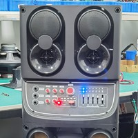 Lemesheng-amplificateur intégré 1000W, système de home cinéma portable 10 pouces, avec grand haut-parleur