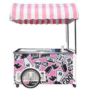 Customized Push Hard <strong>Ice</strong> <strong>Cream</strong> <strong>Cart</strong> Popsicle <strong>Cart</strong> With showcase Good Price <strong>Cart</strong> <strong>Ice</strong> <strong>Cream</strong> - Product Image 2