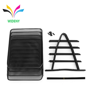 Vassoio della lettera del documento dei file degli <span class=keywords><strong>articoli</strong></span> <span class=keywords><strong>di</strong></span> <span class=keywords><strong>cancelleria</strong></span> dell'<span class=keywords><strong>ufficio</strong></span> della maglia nera <span class=keywords><strong>di</strong></span> 4 livelli del rifornimento della porcellana della propria fabbrica - Product Image 3