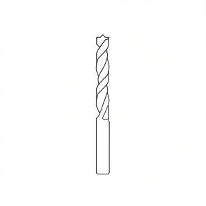 Broca Helicoidal Cilíndrica Fervi, Longitud L, Diámetro I - Product Image 2