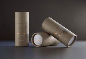 環境配慮型製品 円筒形パッケージ 化粧品容器 シリンダー包装缶 食品箱 お茶 コーヒー ワイン用紙管 - Product Image 2