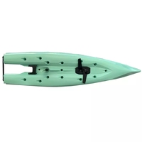 Nouveauté : Bateau à moteur de 4 m (13 pi) - Kayak de pêche avec moteur de traîne, en HDPE, capacité de 250 kg, pour utilisation en mer