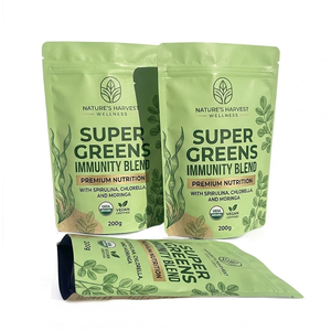 Bolsa de Embalaje de Plástico Personalizada con Cierre Hermético, Reutilizable, Apta para Congelador, para Polvo, Nutrición, Especias y Alimentos Congelados - Product Image 5