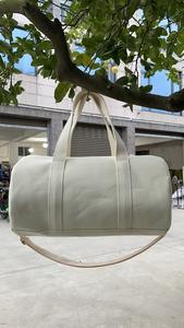 Venta al por mayor de fábrica Bolsas de mano Logotipo personalizado Mujeres Hombres Gimnasio Fitness Deportes Bolsa de lona Bolsas de viaje de lona - Product Image 2