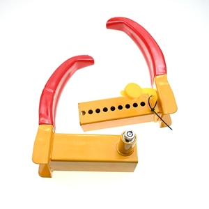 Bloqueo de Volante YH2273, Abrazadera de Seguridad para Neumáticos, Bloqueo Antirrobo Ajustable, Abrazadera de Seguridad para Remolque de Alta Resistencia - Product Image 6