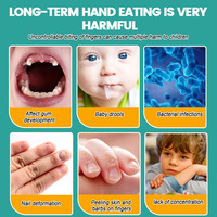Liquide anti-morsure d'ongles OEM non toxique, amère, pour inhiber la croissance des cuticules, empêcher les enfants de mordre et de sucer leurs ongles