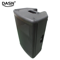 Altavoz PA Activo Profesional DASN SCS15AC de 15 Pulgadas y 880W, Plástico, Cuadrado, de Frecuencia Completa para DJ, Escenario, Sonido, Cine en Casa y Audio de Cine
