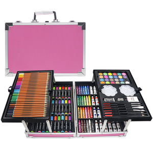 BEIFA 145pcs Art <strong>Drawing</strong> Painting Sets Factory Price Customizable Sketching Pencil Art Set for Kids - Product Image 2