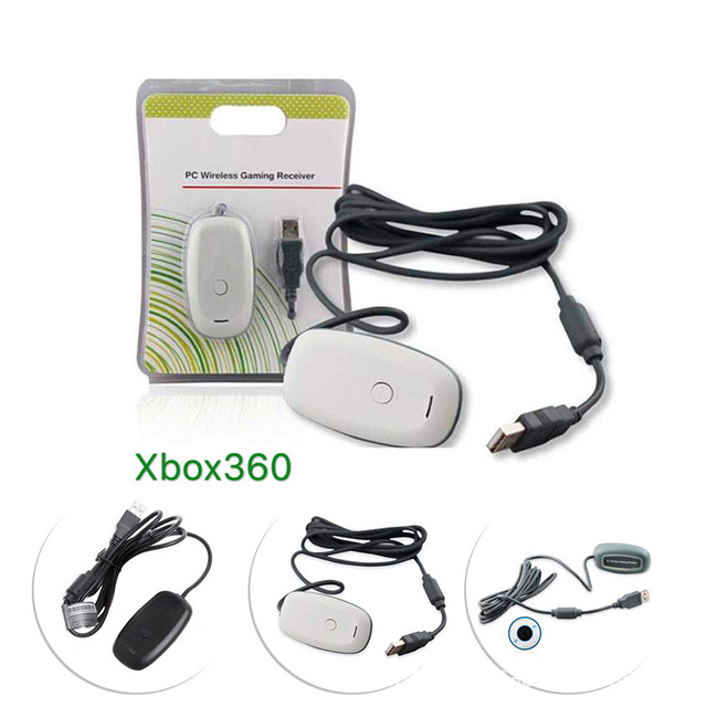 PC Wireless Gaming Receiver for Xboxes 360 Controller Acceptor for XBOXes 360 Gamepad Convertor