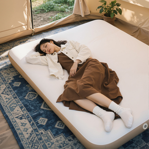 Matelas <span class=keywords><strong>gonflable</strong></span> automatique pour le camping, 3 places, matelas pneumatique portable avec pompe, matelas pneumatique pliable - Product Image 1