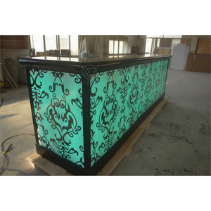 Muebles de Bar de calidad superior, muebles comerciales personalizados, Mostrador de Bar Led de lujo, Mostrador de DJ para club nocturno, cóctel, vino, <span class=keywords><strong>Pub</strong></span> - Product Image 6