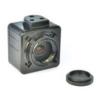 LDOPTIC Caméra industrielle Oculaire 5MP USB Digital Camera C Mount Microscope Camera