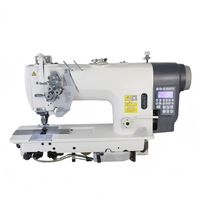Machine à coudre à plat à double aiguille programmable à commande numérique à grande vitesse YS-8450-D3, nouvelle, facile à utiliser