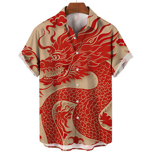 <span class=keywords><strong>เสื้อ</strong></span>เชิ้ตพิมพ์<span class=keywords><strong>ลาย</strong></span><span class=keywords><strong>มังกร</strong></span>จีน 3 มิติ RNSHANGER สำหรับผู้ชาย แฟชั่น<span class=keywords><strong>เสื้อ</strong></span><span class=keywords><strong>ฮาวาย</strong></span>ฤดูร้อน <span class=keywords><strong>เสื้อ</strong></span>แฟชั่นทรงหลวม แขนสั้น - Product Image 4