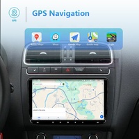 Autoradio Android 4+64 Go, écran tactile 9 pouces, Bluetooth, 2 DIN, CarPlay, autoradio pour VW Beetle Golf A6 Polo MK5 Passat Skoda