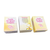 Cartes de jeu personnalisées avec date, questions pour couples, jeu de société pour fêtes, famille, couples, adultes, jeu de cartes à boire avec boîte
