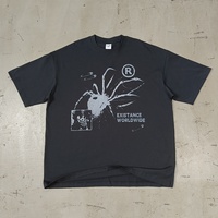 Chemise pour homme à manches courtes en pur coton, tendance streetwear, imprimé portrait créatif, nouveau design printemps-été