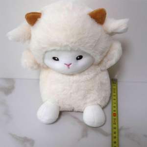 Oveja de Peluche Blanca: Venta al por Mayor Directa de Fábrica, Animal de Peluche Suave para Máquina de Garras, Regalo de Alta Calidad, Muñeco de <span class=keywords><strong>Cordero</strong></span> Esponjoso para Niños - Product Image 4