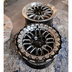 Jantes forgées 5x120 5x127 5x112 6x139.7 Racing Off-Road Beadlock 5 ou 6 trous pour BMW, Chevrolet, Ford F-150, Audi RS3 - Product Image 1