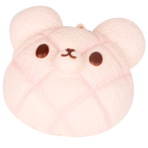 Pu Mini Bear Bread <b>Squishy</b> Toy Slow Rebound Stress Relief For Kids 2 To 4 Years Unisex Fidget Toy - Product Image 2