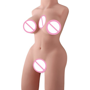 Высококачественный двухканальный мастурбатор из ТПЭ для мужчин: реалистичная имитация больших ягодиц, анального и вагинального отверстий, секс-игрушка, имитирующая живую кожу - Product Image 4