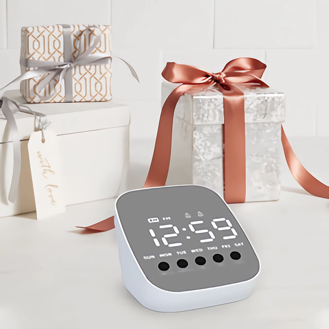 Office Other Light Mini Custom Smart Small Led Sunrise Alarm Desk Clocks for Home Table Digital Alarm Clock