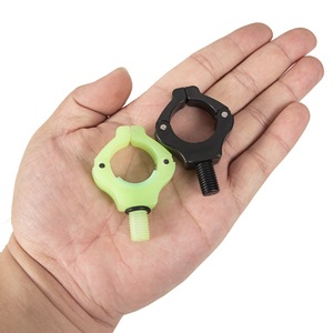 Support magnétique transfrontalier <span class=keywords><strong>pour</strong></span> <span class=keywords><strong>canne</strong></span> <span class=keywords><strong>à</strong></span> <span class=keywords><strong>pêche</strong></span> ABS, tête de fixation horizontale de style européen, <span class=keywords><strong>pour</strong></span> <span class=keywords><strong>pêche</strong></span> en <span class=keywords><strong>mer</strong></span> et <span class=keywords><strong>à</strong></span> la carpe, en nylon fileté, 2 pièces - Product Image 1