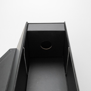 <span class=keywords><strong>Coffret</strong></span> cadeau pour bouteille de <span class=keywords><strong>vin</strong></span> avec couvercle en forme de toit, emballage rigide noir mat, étui pour bouteille de <span class=keywords><strong>Bordeaux</strong></span>, intérieur personnalisé, vente en gros - Product Image 3
