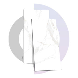 CENT WHITE Carreaux de sol classiques modernes en porcelaine 600x1200mm AAA + Grade - Product Image 1