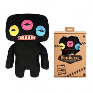 Monster Pendant Big Teeth Mending Teeth <b>Cute</b> Ugly Treasure Keychain Cotton Material Plush <b>Doll</b> - Product Image 4