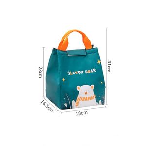 Cheap Fashion Cooler <b>Lunch</b> Bag Portable Children's Student Insulated <b>Lunch</b> <b>Box</b> Thermal Office Cooler Bag Lightweight <b>Lunch</b> Bag - Product Image 5