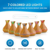 Konka — diffuseur d'arôme électrique, appareil pour aromathérapie avec éclairage LED, meilleures ventes, 400ml