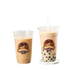 Gobelets en plastique transparent PET jetables personnalisés avec logo, 107 mm, 30 oz, 32 oz, pour café, lait, thé, avec couvercle, pour boissons et jus - Product Image 4