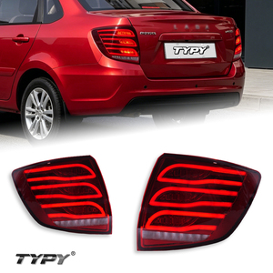 Conjuntos de luces traseras TYPY para Lada Granta 2018-2026; actualización a luces traseras LED estilo Mercedes con intermitentes secuenciales - Product Image 1