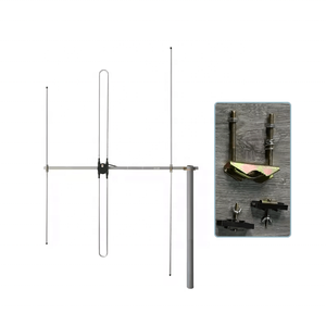 Antena Yagi VHF de 136-174 MHz, Alta Ganancia de 7 dBi, Direccional, 3 Elementos, Antena Yagi VHF para Exteriores - Product Image 1