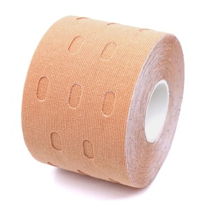 Cinta <span class=keywords><strong>de</strong></span> Kinesiología OEM <span class=keywords><strong>de</strong></span> 5 CM*5M con Logotipo Personalizado <span class=keywords><strong>de</strong></span> Fábrica, Cinta <span class=keywords><strong>de</strong></span> Kinesiología Transpirable y Perforada <span class=keywords><strong>para</strong></span> Soporte Muscular y Articular - Product Image 2