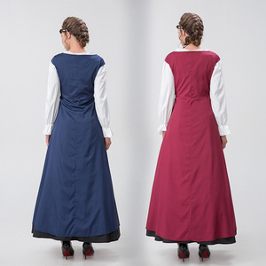 2025 nuevos estilos Cosplay vestido bruja túnica Medieval vestido <span class=keywords><strong>de</strong></span> mujer precioso disfraz <span class=keywords><strong>de</strong></span> fiesta <span class=keywords><strong>de</strong></span> Halloween - Product Image 4