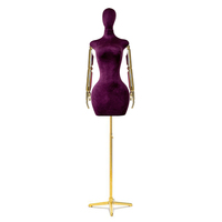 Mannequin personnalisé en velours avec grosses fesses, hanches, seins gros seins en fibre de verre pour femmes, demi-corps BBL supérieur, Mannequin femme grande taille