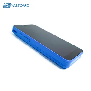 Customized Logo Fast reading Metal RFID NFC Chip Business cards mini handheld smart payment pos terminal