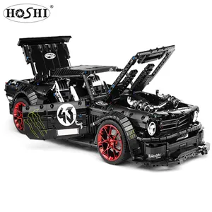 HOSHI模具王跑车APP遥控程序块汽车RC汽车玩具