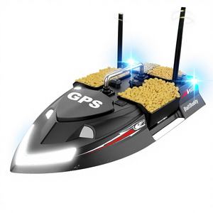 Nuevo Bote Cebador Eléctrico V802Pro 2025 de Plástico ABS con GPS, Posicionamiento Preciso, Herramienta de Pesca Eficiente, 4 Tolvas, 3 kg, Litio Integrado - Product Image 1