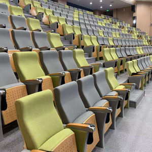 Mesas y Sillas Modernas para Auditorio y Sala de Conferencias, Cine Plegable con Asientos Tipo Sofá, Silla de Auditorio - Product Image 1