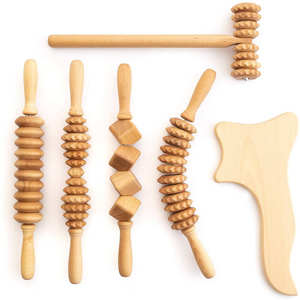 Juego de herramientas quiroprácticas de columna vertebral de madera de gama alta <span class=keywords><strong>2020</strong></span>, masajeador de fisioterapia quiropráctico de uso doméstico más vendido - Product Image 4