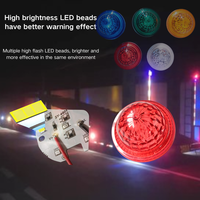 Feu de position latéral LED UFO multicolore étanche IP65 12V 24V pour camions Isuzu Fuso Hino et remorques