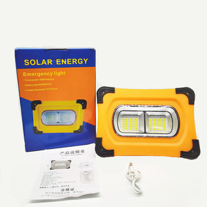 Lampe solaire led imperméable conforme à la norme IP65, alimenté par pile, éclairage d'extérieur, applique murale, lumière de sécurité, idéal pour un jardin, 18650 lm - Product Image 2