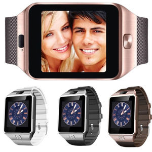 Digitale Touch Screen Reloj dz09 <span class=keywords><strong>smartwatch</strong></span> braccialetto fotocamera da polso Video chiamata <span class=keywords><strong>Wifi</strong></span> <span class=keywords><strong>smartwatch</strong></span> con sim card iOS Android supporto - Product Image 1