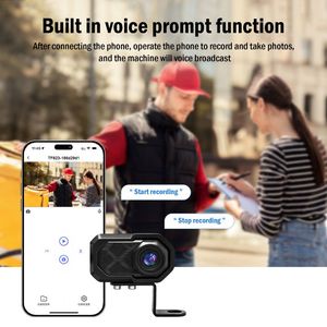 Caméra DVR Moto 2K HD WiFi Étanche IP66 <span class=keywords><strong>MINI</strong></span> Enregistreur Vidéo USB pour Vélo Électrique VTT Enregistrement en Boucle - Product Image 6